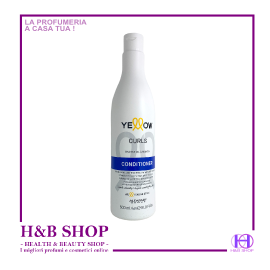 Alfaparf Yellow Curls Conditioner Baobab &amp; Mango 500 ml.