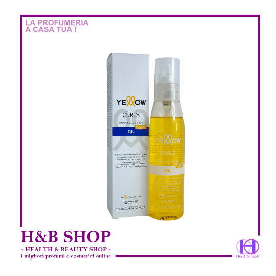 Alfaparf Yellow Curls Oil Baobab &amp; Mango 125 ml.