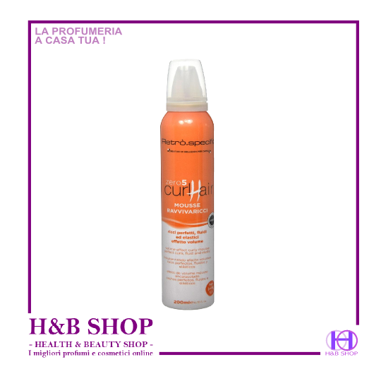 Retrò Specific Zero 5 Curl Mousse Ravviva Ricci 200 ml.