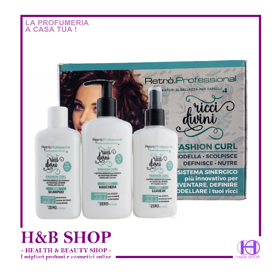 Retrò Professional Ricci Divini Kit 3 Prodotti