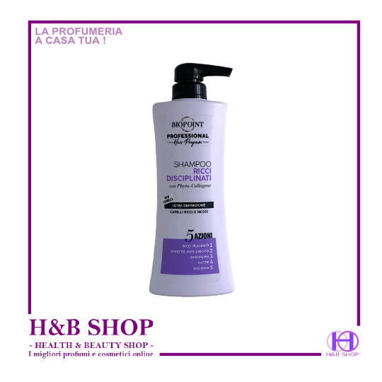 Biopoint Shampoo Ricci Disciplinati Capelli Ricci e Mossi 400 ml.