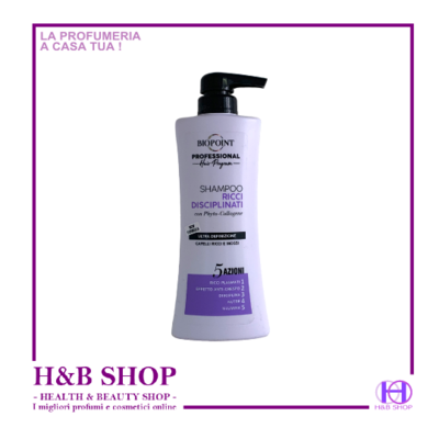 Biopoint Shampoo Ricci Disciplinati Capelli Ricci e Mossi 400 ml.