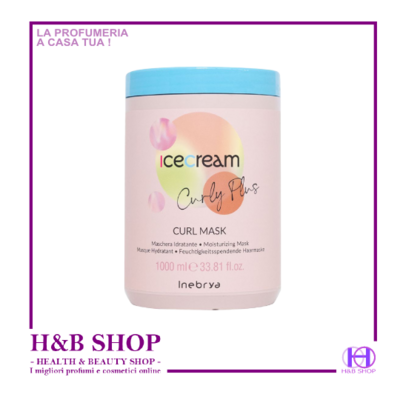 Inebrya IceCream Curly Plus Mask 1000 ml.