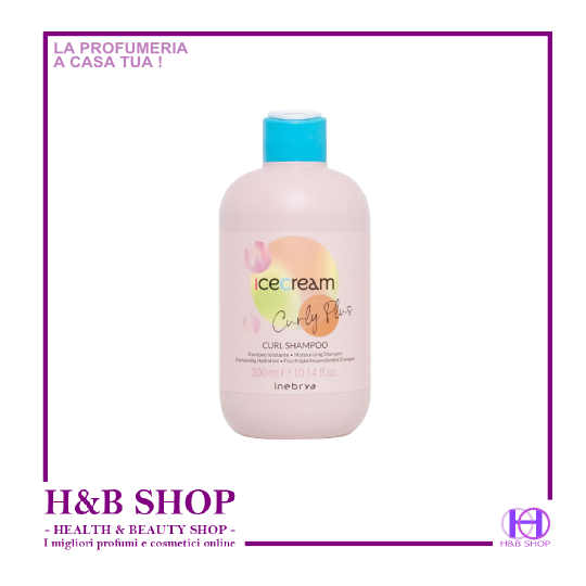 Inebrya IceCream Curly Plus Shampoo 300 ml.