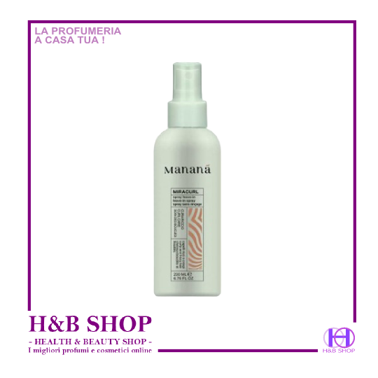 Mananã Miracurl Curling Leave In Spray Capelli Ricci 200 ml.