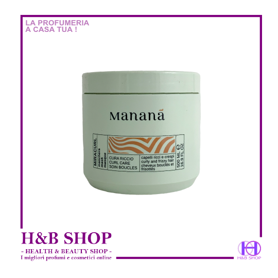 Mananã Miracurl Maschera Cura Riccio 500 ml.
