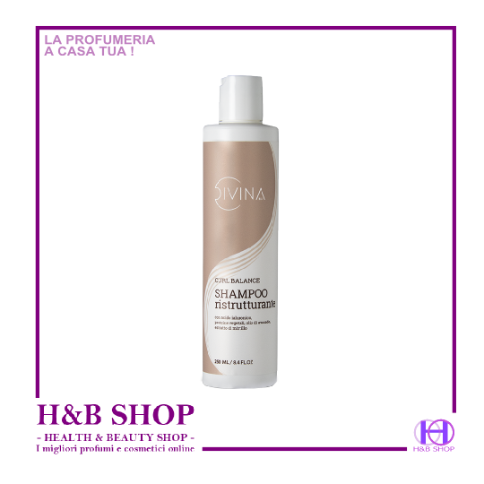Divina Curl Balance Shampoo Ristrutturante 250 ml.