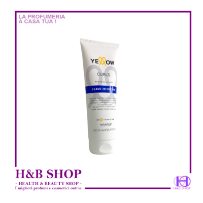 Alfaparf Yellow Curls Leave-In Cream Baobab &amp; Mango 250 ml.