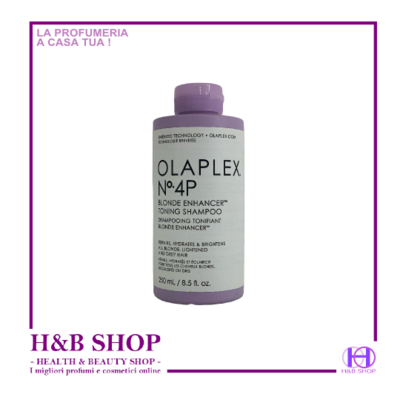 Olaplex n. 4P Toning Shampoo Capelli Biondi 250 ml