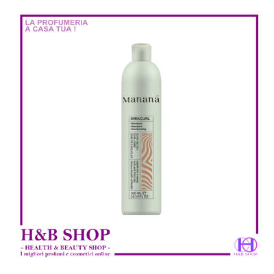 Mananã Miracurl Shampoo Capelli Ricci e Crespi 300 ml. Mananã Miracurl Shampoo Capelli Ricci e Crespi 300 ml.