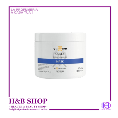 Alfaparf Yellow Curls Mask Baobab &amp; Mango 500 ml