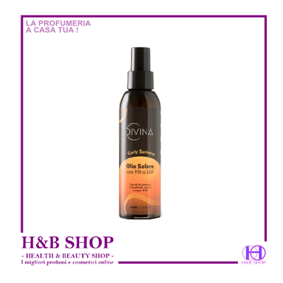 Divina Curly Summer Olio Solare con Filtro UV 250 ml.
