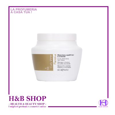 Fanola Curly Shine Maschera Capelli Ricci ed Ondulati 500 ml.