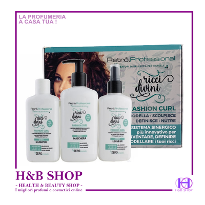 Retrò Professional Ricci Divini Kit 3 Prodotti
