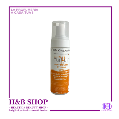 Retrò Specific Zero 5 Curl Soft Mousse Styling Capelli Ricci 150 ml.