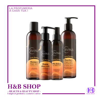 Divina Curly Summer Trattamento Completo (4 prodotti)