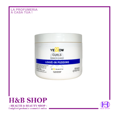 Alfaparf Yellow Curls Leave In Pudding Baobab &amp; Mango 500 ml.