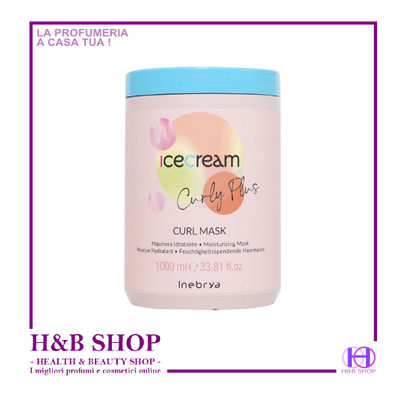 Inebrya IceCream Curly Plus Mask 1000 ml.