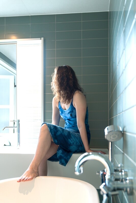 オーガニックコットン リラックスドレス  ORGANIC COTTON RELAX DRESS