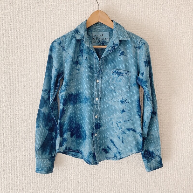 Frank＆Eileen/ フランク＆アイリーン ドットシャツ