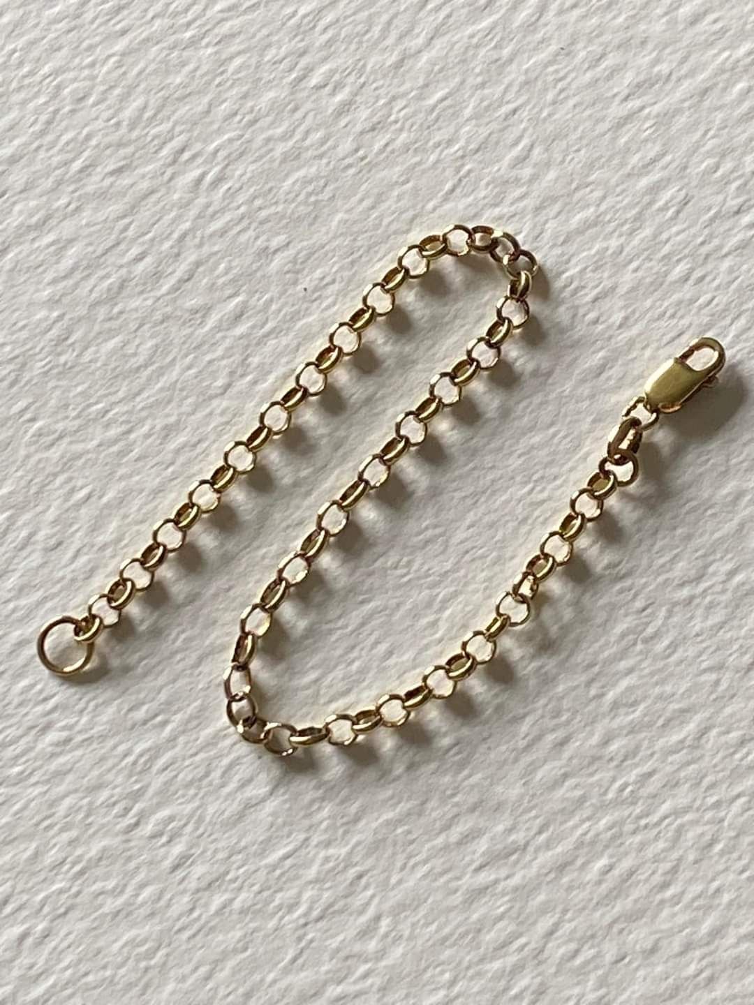 Gold vermeil belcher bracelet