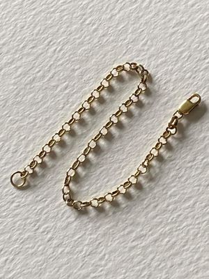 Gold vermeil belcher bracelet