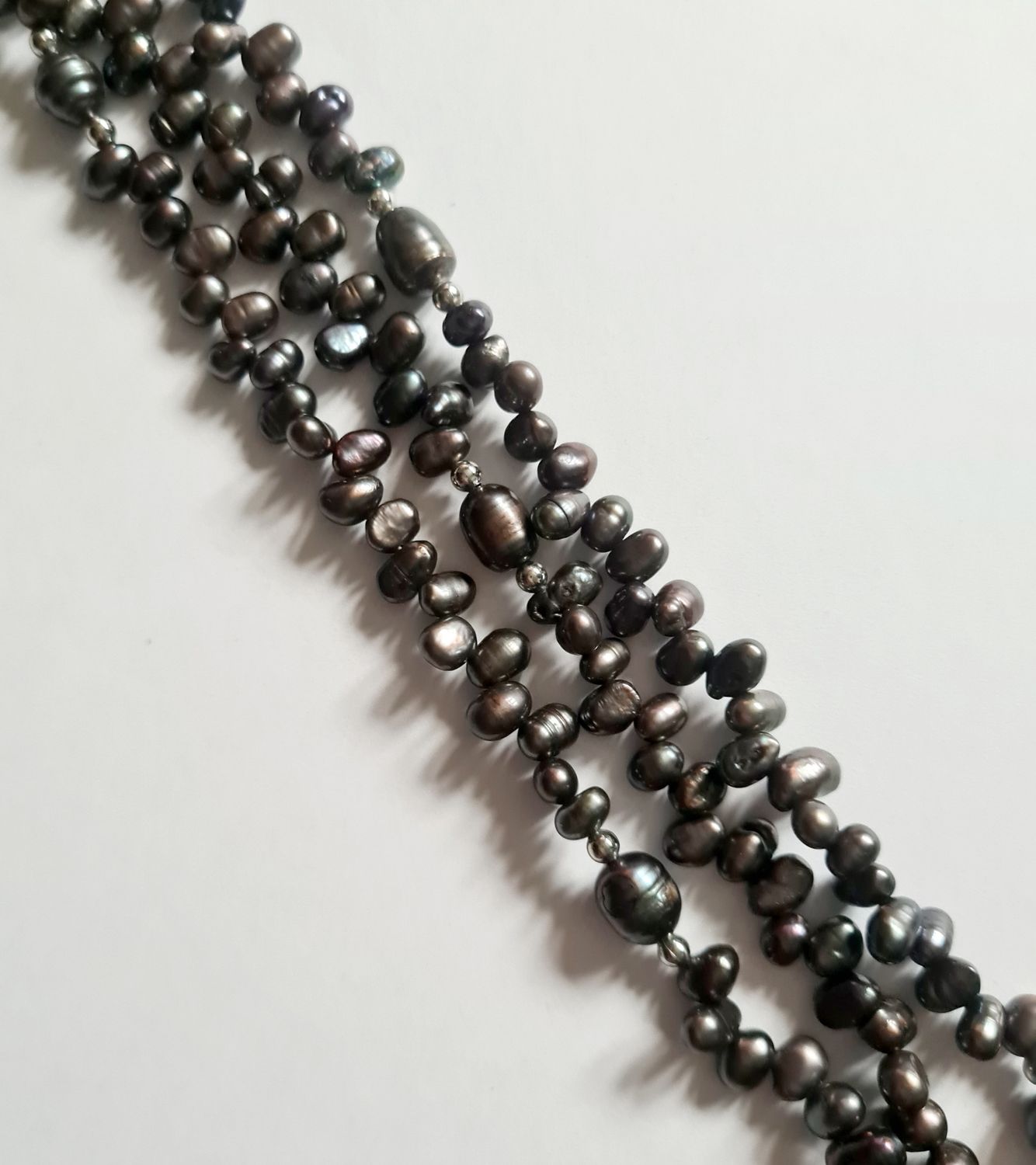 Stunning vintage cultured pearl necklace