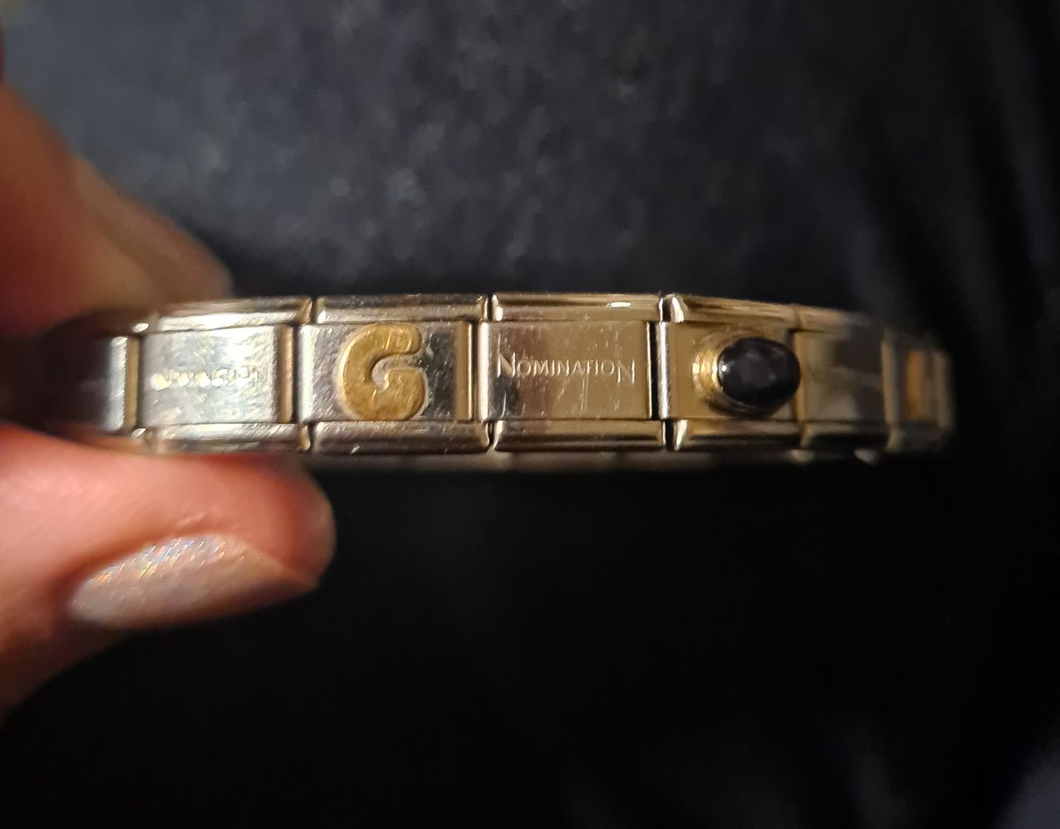 Italian Nomination stainless steel sz Small - inc 3 charms RRP £88