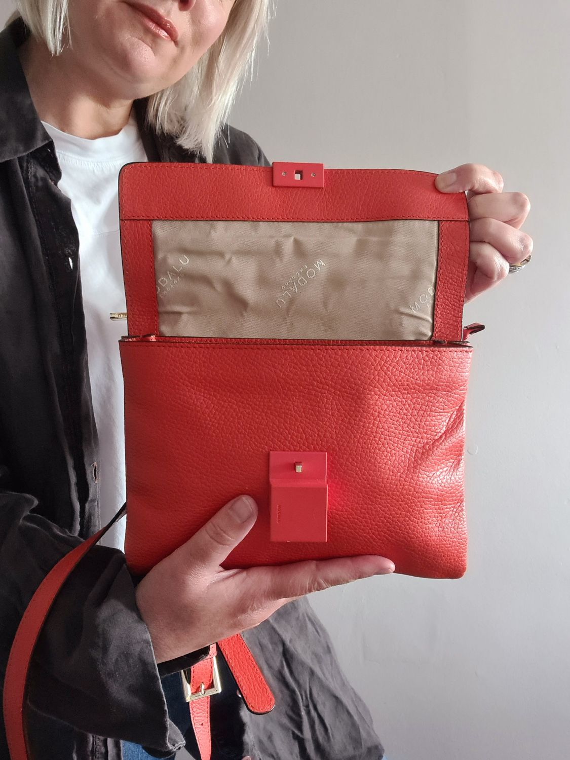MODALU Maya crossbody leather bag RRP £159