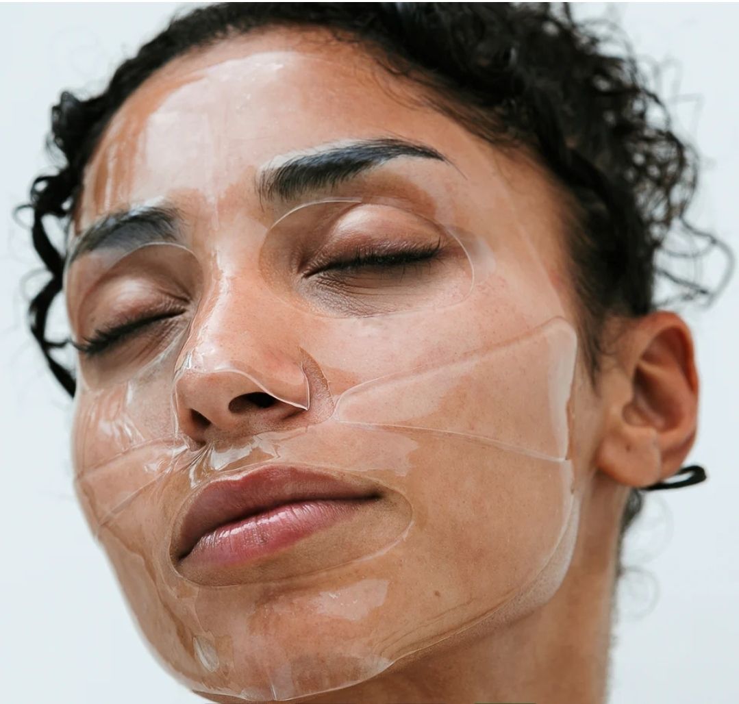 Hydrogel face mask