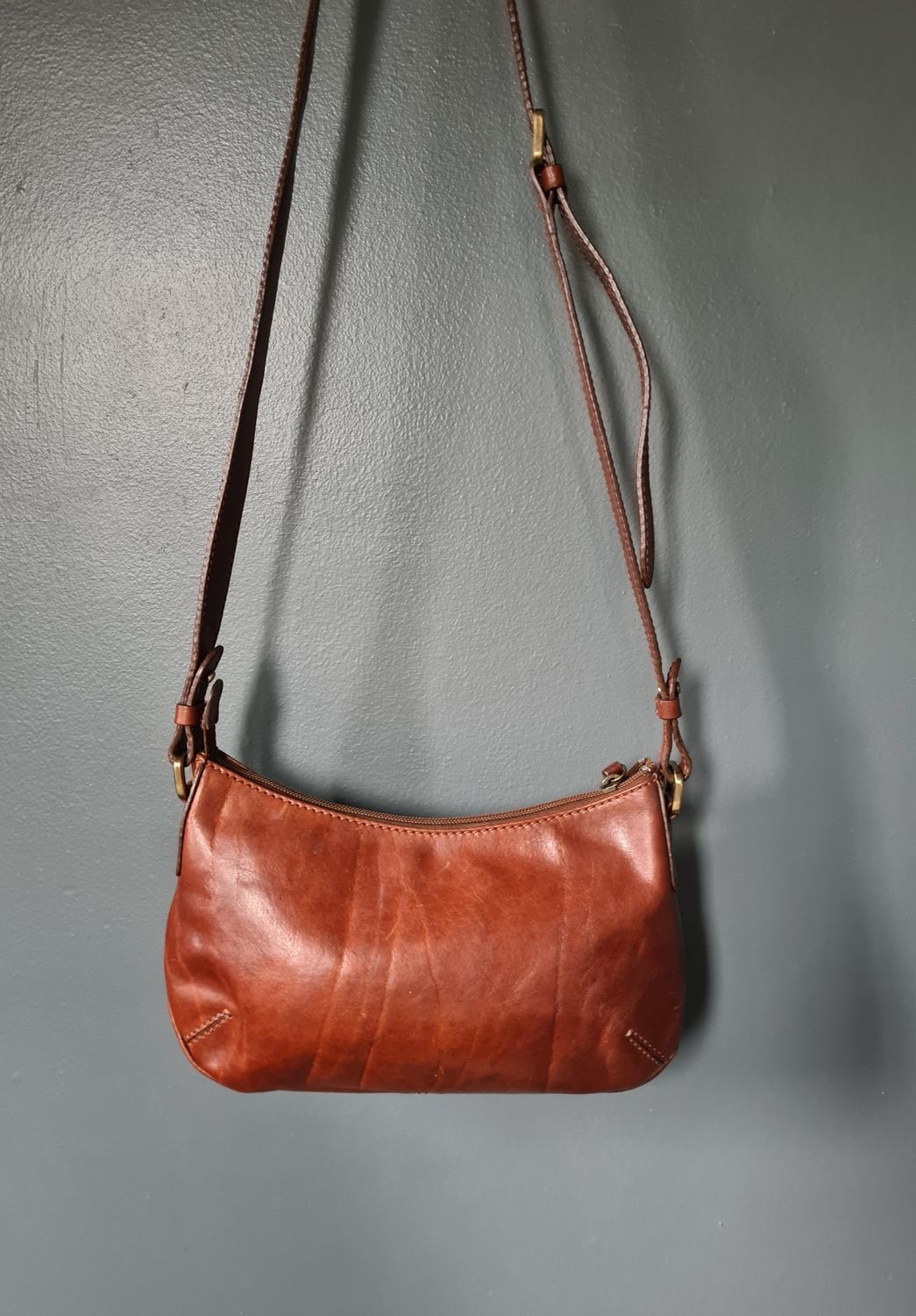 &#39;The Bridge&#39; Italian leather bag
