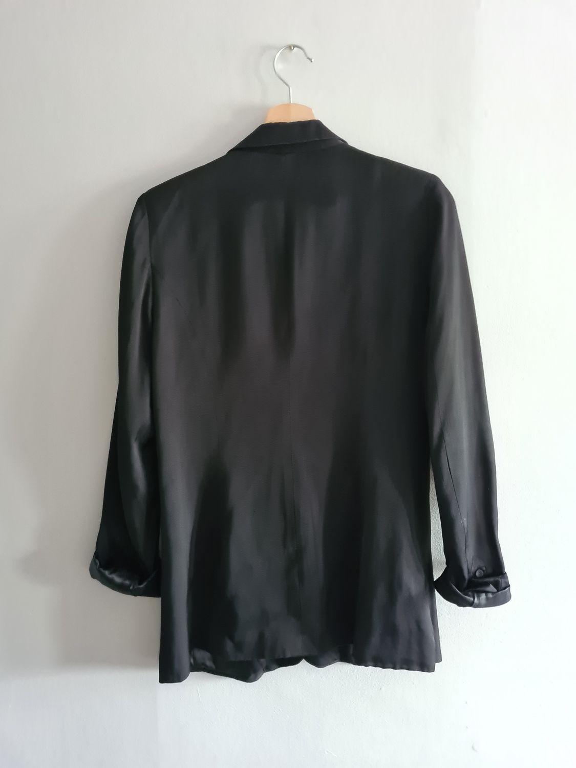 Vero Moda black satin blazer