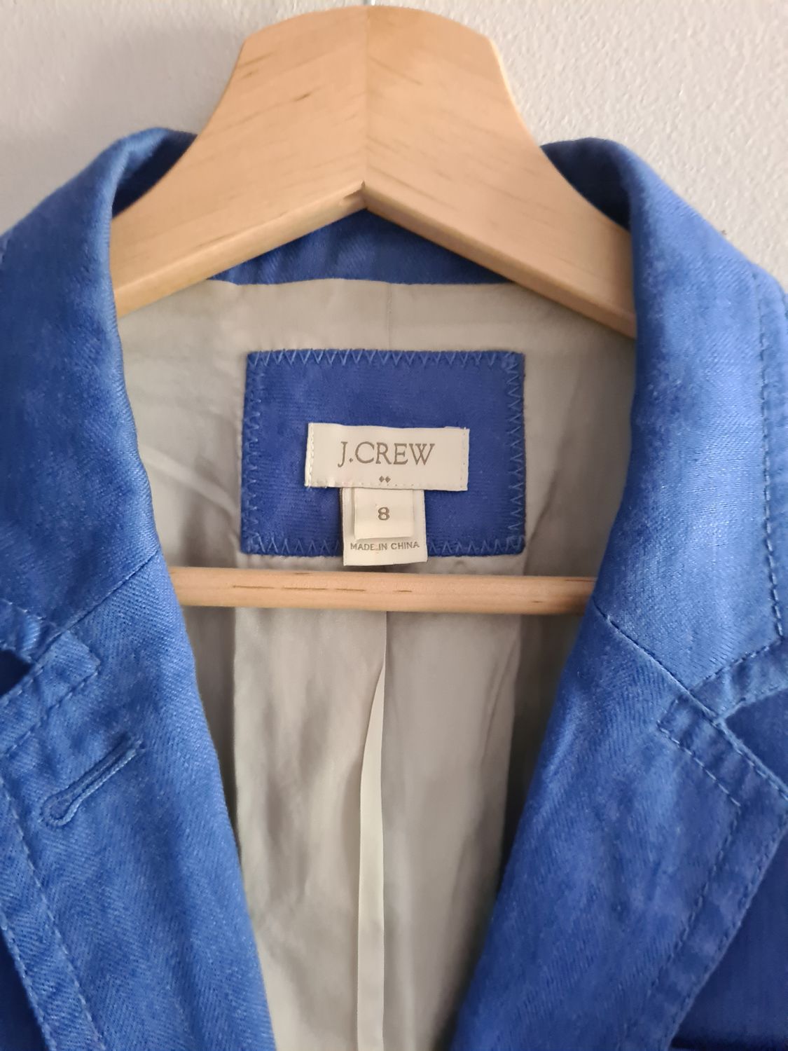 J. CREW linen jacket