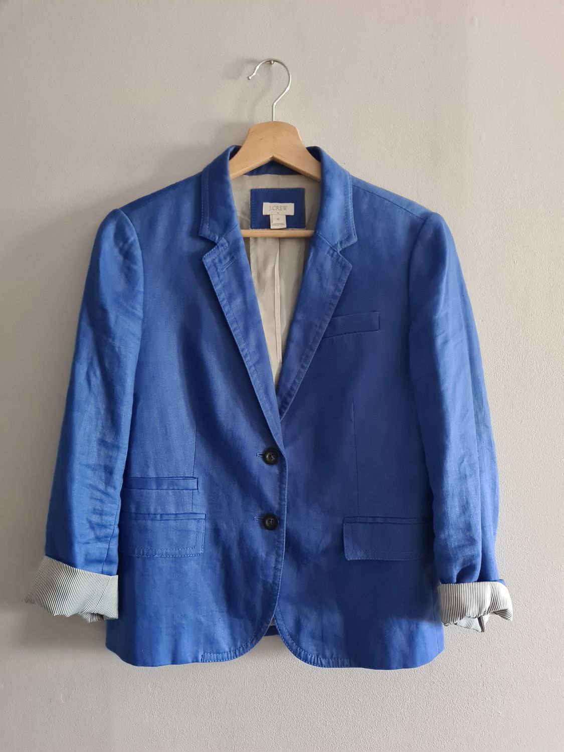 J. CREW linen jacket