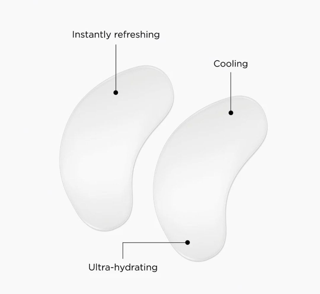 Hydrogel eye masks (pack of 5)