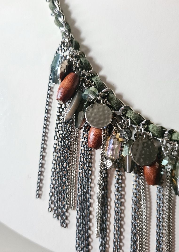 Statement chain necklace
