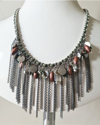Statement chain necklace