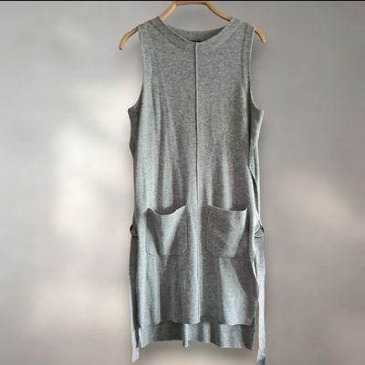 Autograph longline knitted vest RRP £89