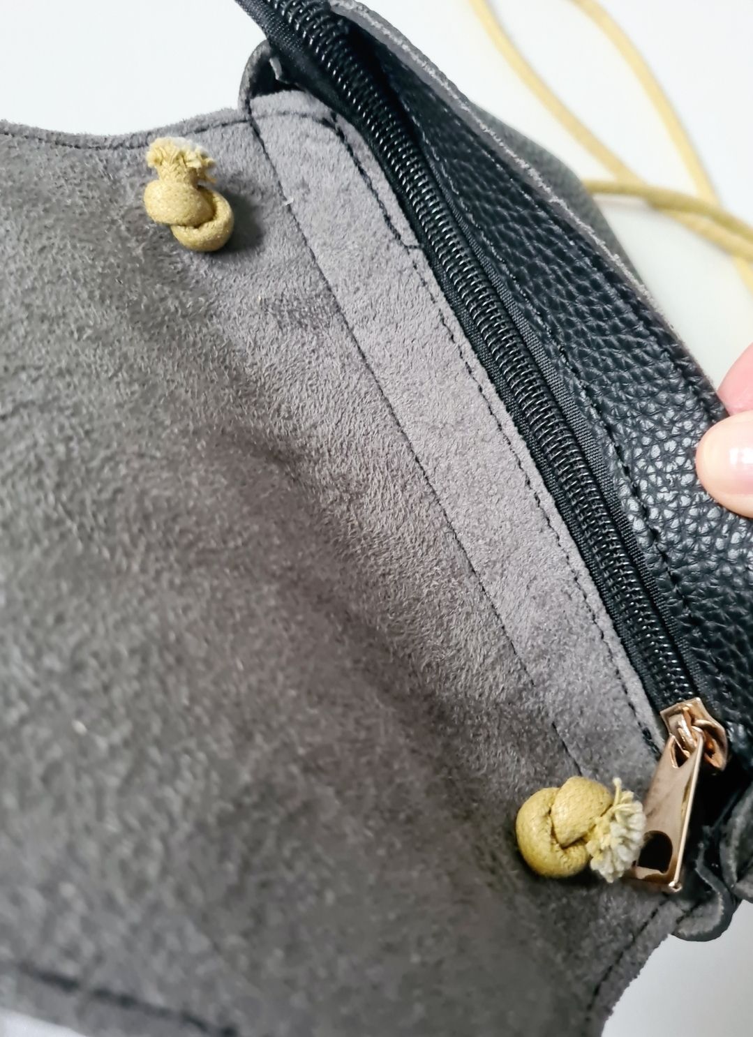 Stylish envelope style tassle bag