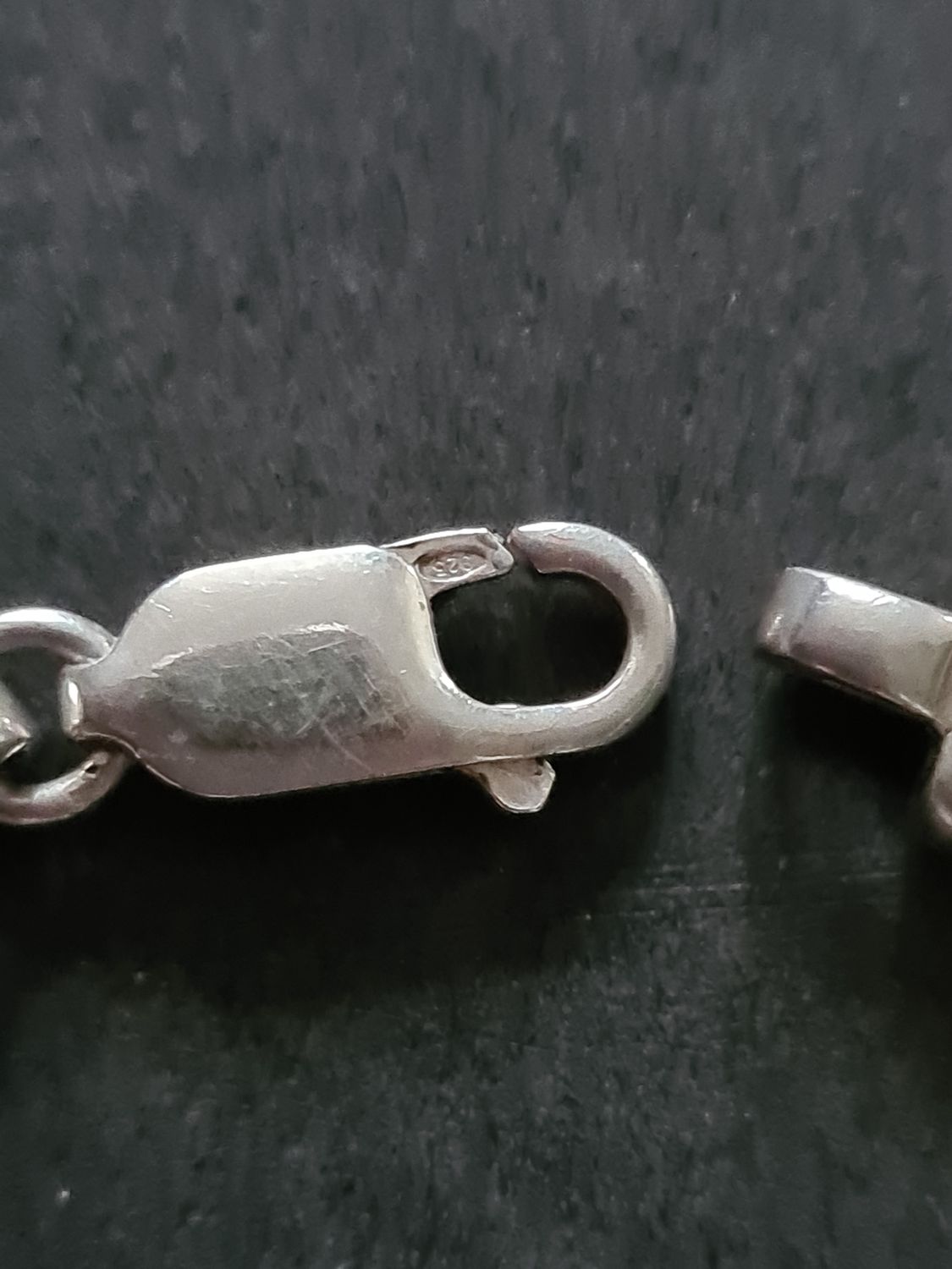 Statement horsebit-style link silver bracelet