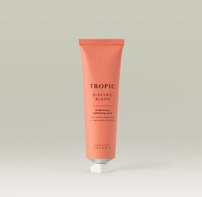 Electric Bloom face mask