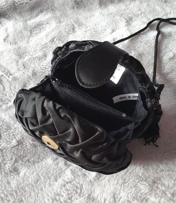 Pretty vintage Dolcis satin hard case bag