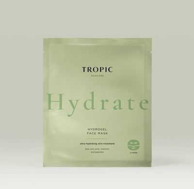 Hydrogel face mask