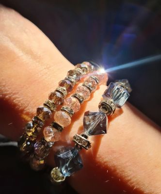 Vintage Crystal bracelets