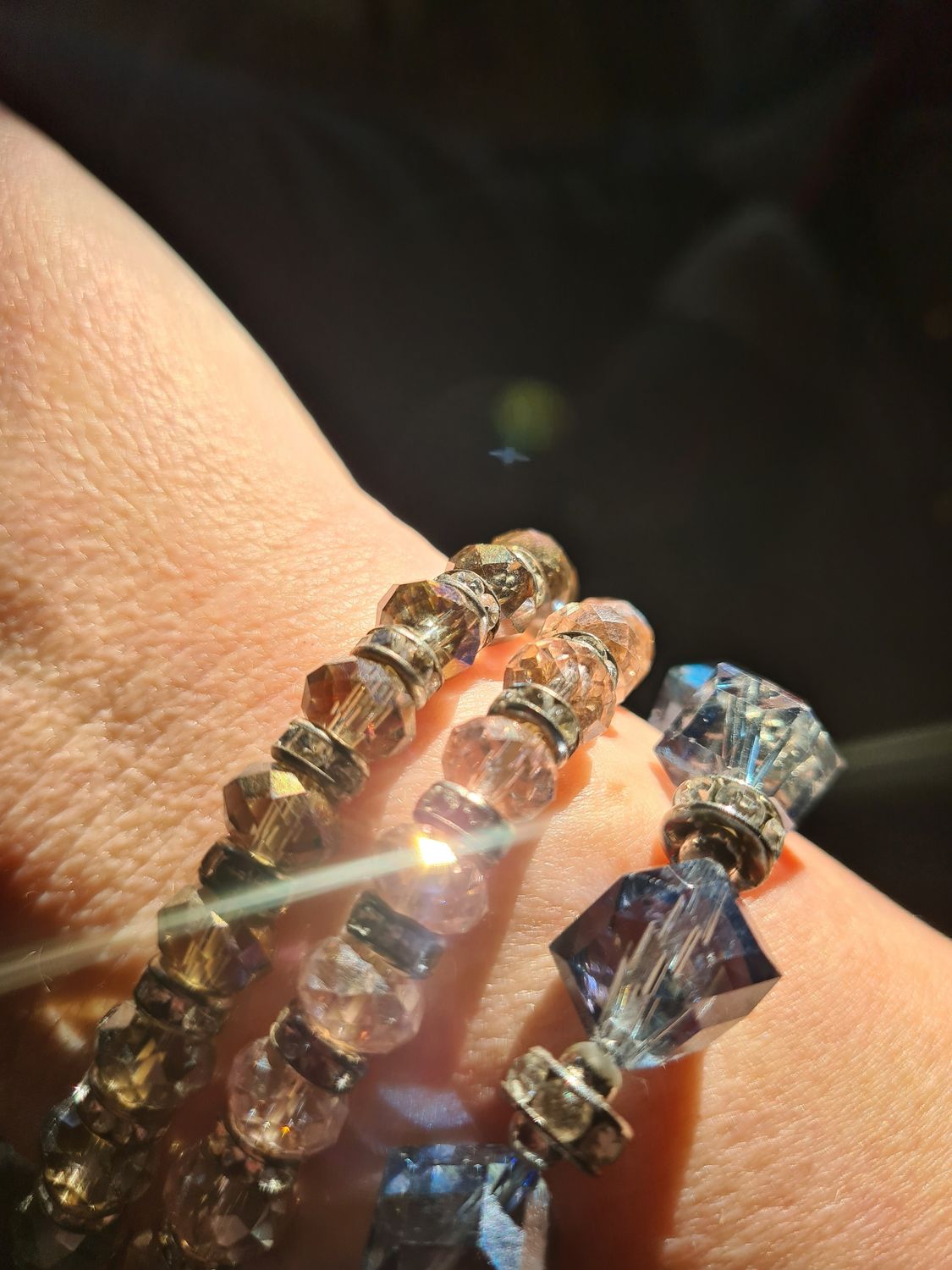 Vintage Crystal bracelets