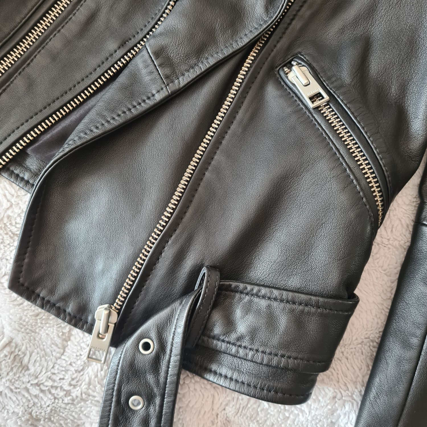 AllSaints Balfern Biker leather jacket - RRP £369