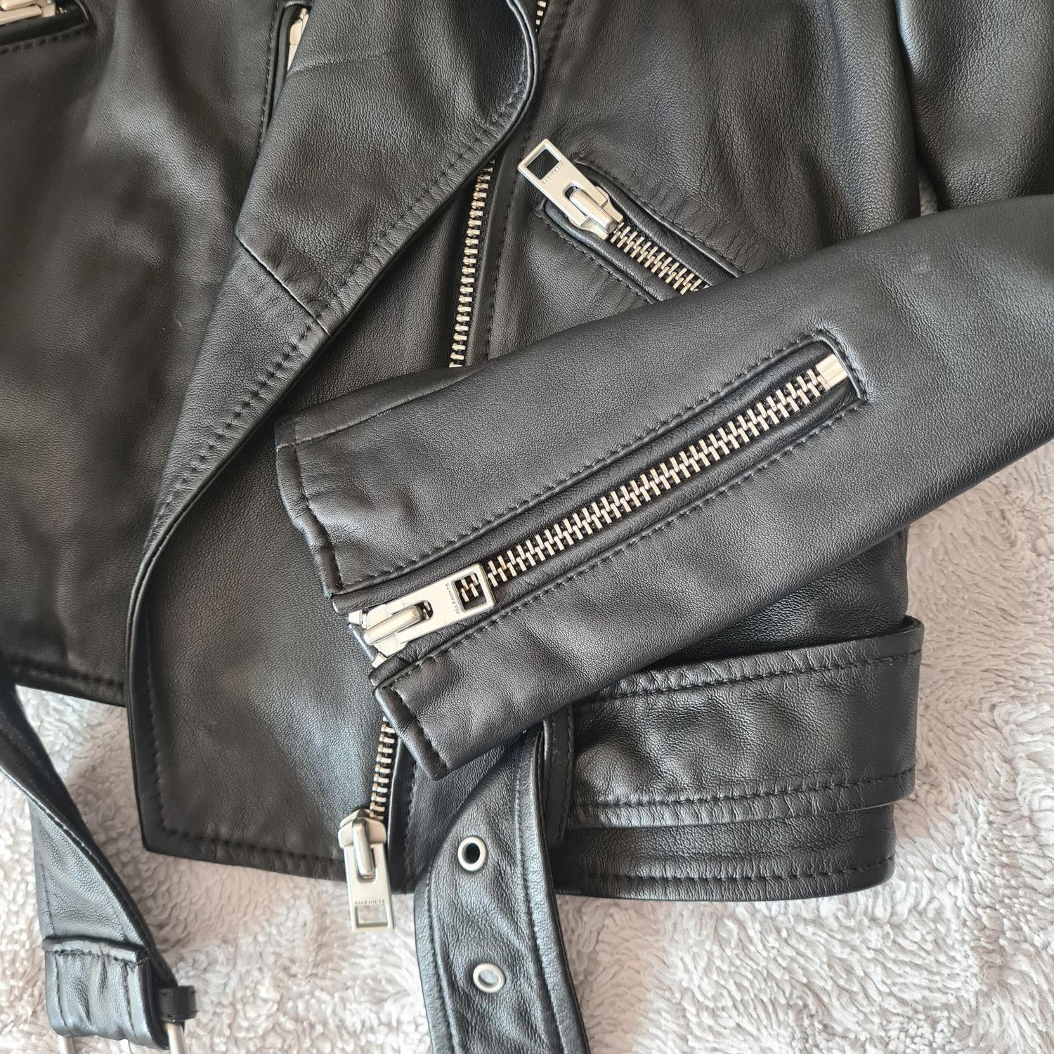 AllSaints Balfern Biker leather jacket - RRP £369
