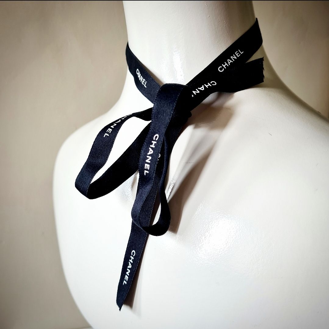 Authentic CHANEL ribbon @ 100cms long