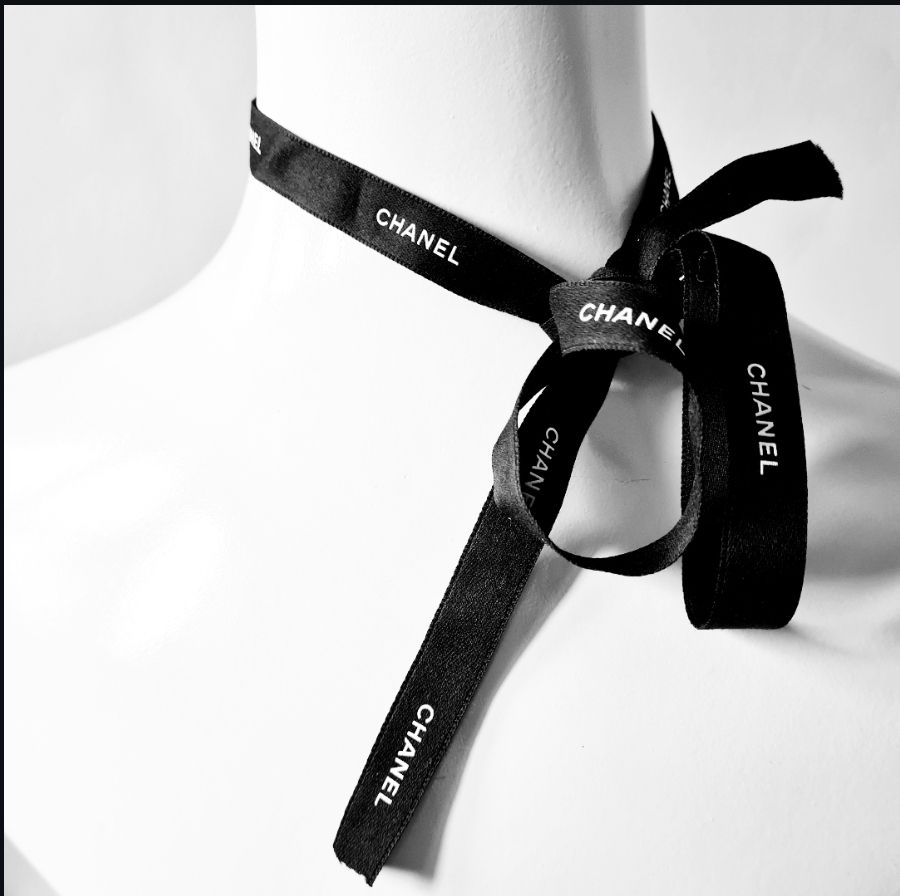Authentic CHANEL ribbon @ 100cms long