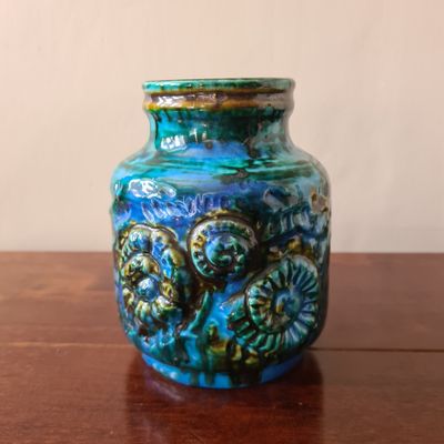1960's/70's MCM Carstens Ammonite Pottery vase